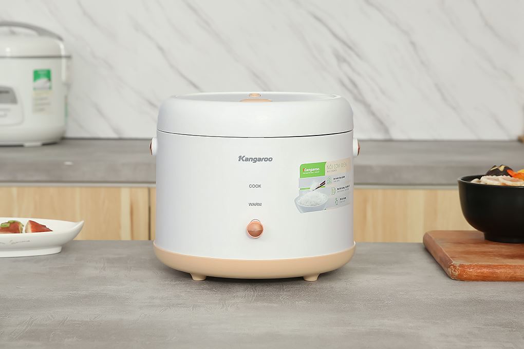Nồi cơm điện nắp gài Kangaroo 0.8 lít KGRC08M3