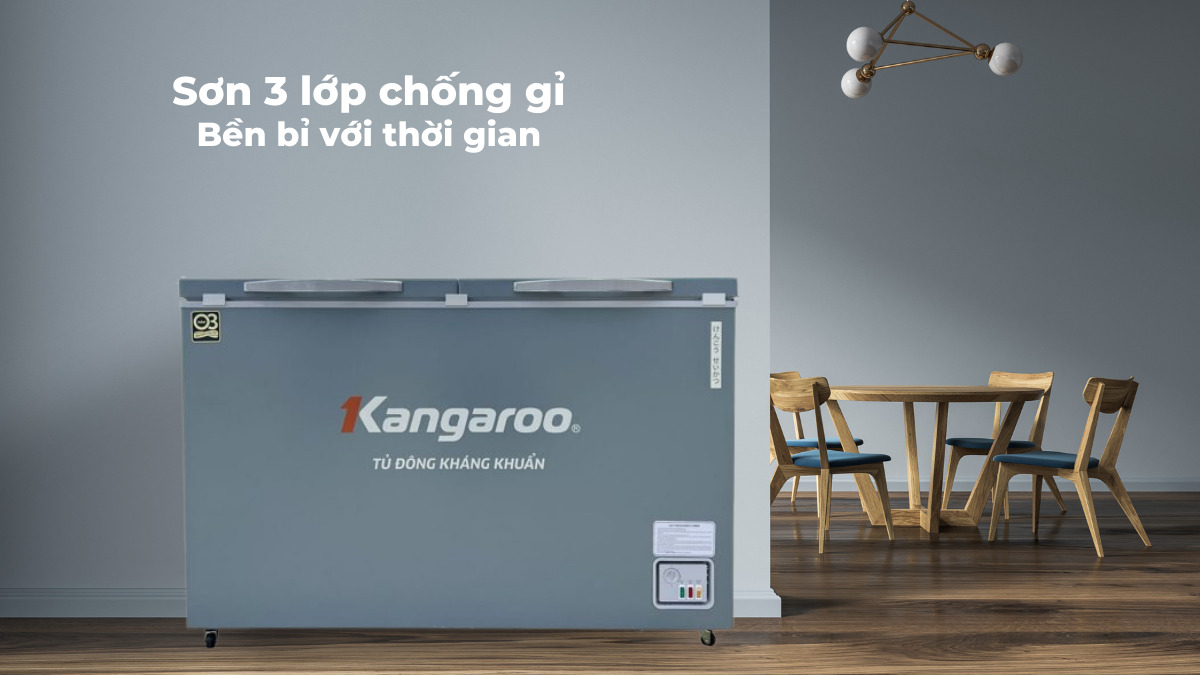 Tủ Đông Kangaroo 327 Lít KGFZ389NK2