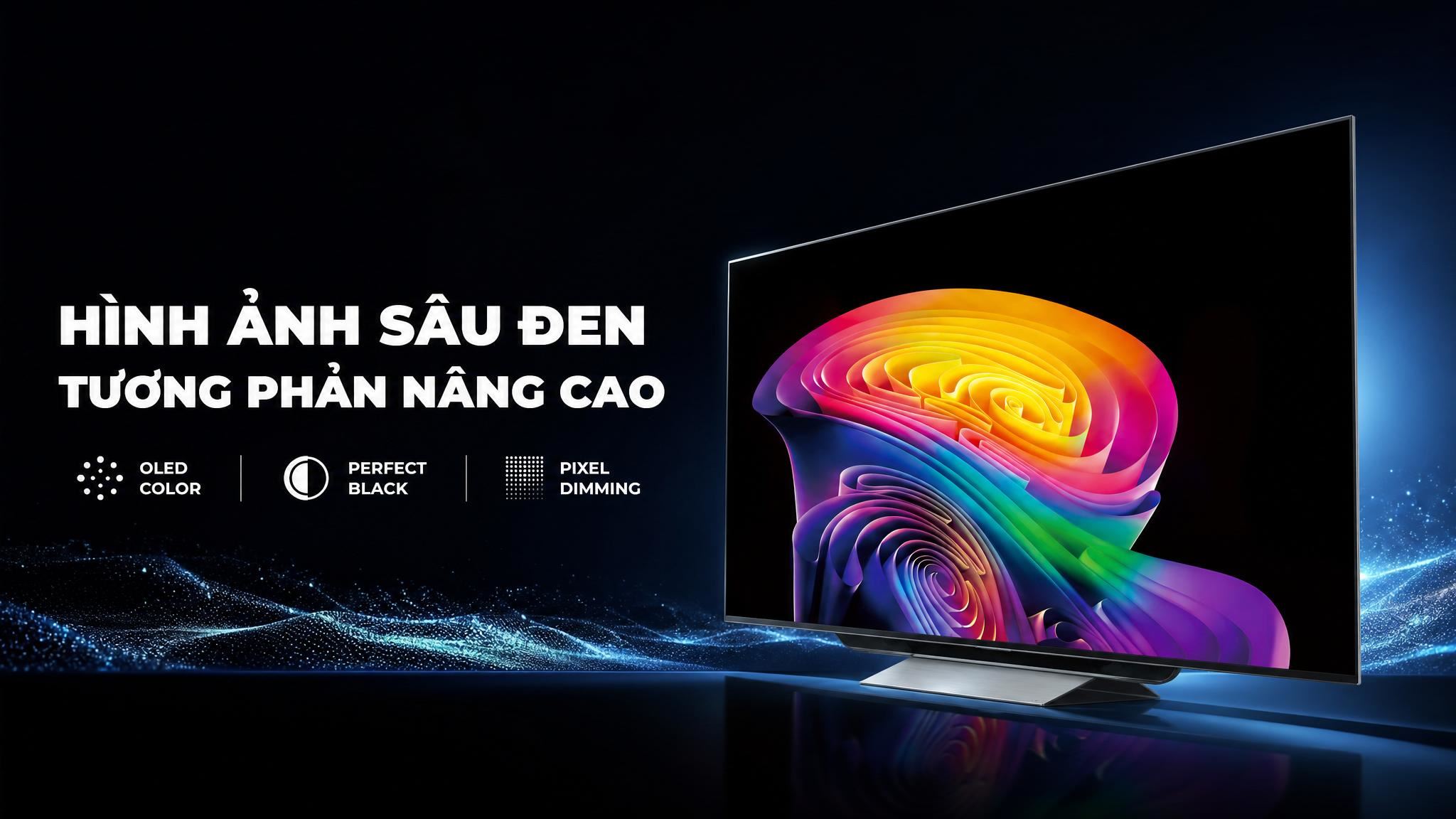 Smart Tivi OLED LG AI 4K 65 inch OLED65C6PSA