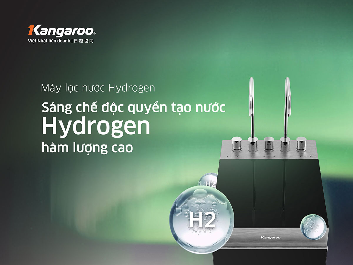 Máy Lọc Nước Kangaroo Hydrogen Nóng Lạnh KG11A16