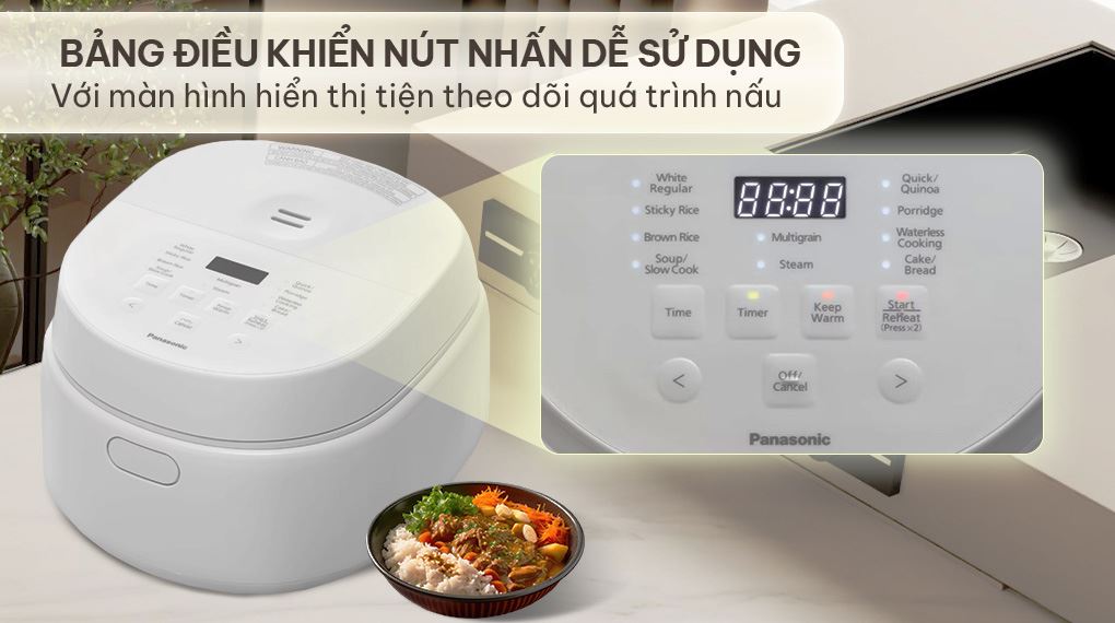 Nồi cơm điện Panasonic SR-DL104WRA