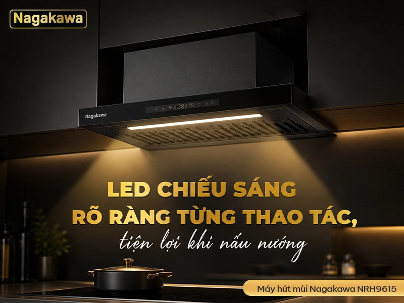 Máy hút mùi Nagakawa NRH9615