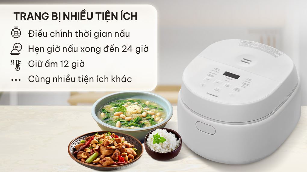 Nồi cơm điện Panasonic SR-DL104WRA