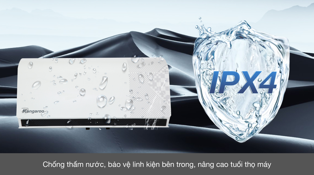 Bình nóng lạnh gián tiếp Kangaroo 30 lít 2500W KG79A3