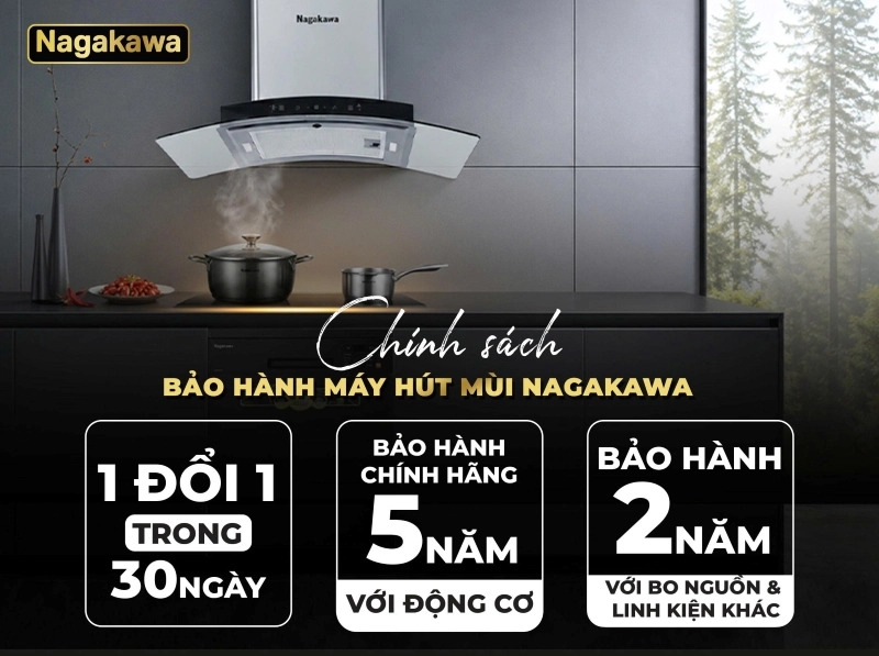 Máy hút mùi Nagakawa NRH9615