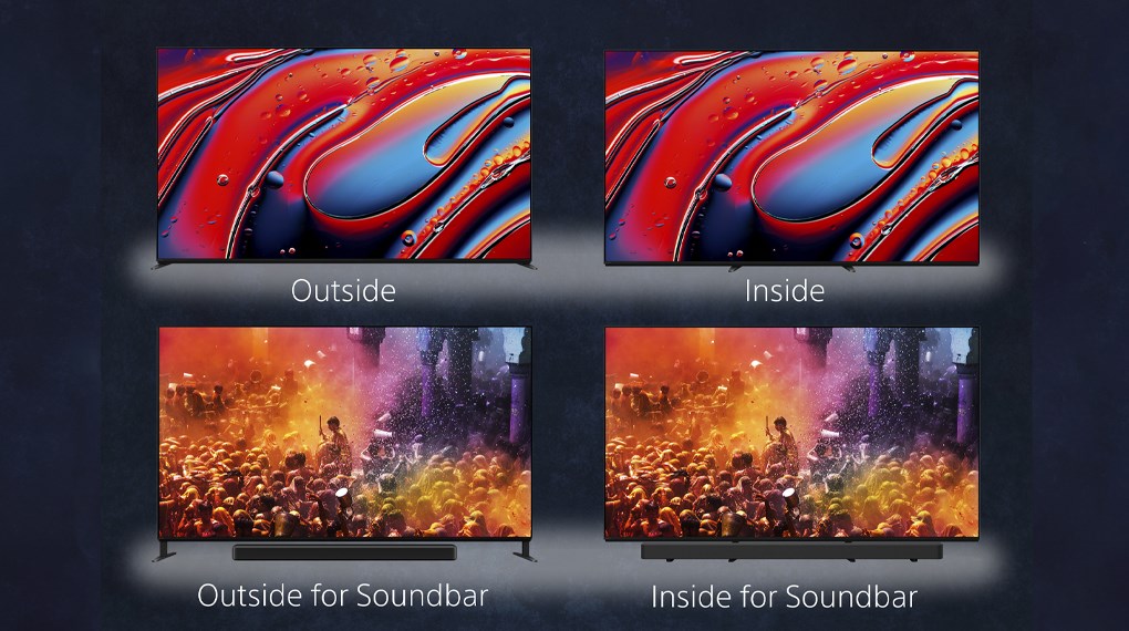 Google Tivi QLED Mini LED Sony AI 4K 85 inch K-85XR90