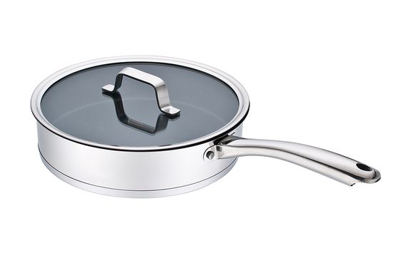 Chảo inox 5 đáy chống dính đáy từ 28cm Kangaroo KG01F128
