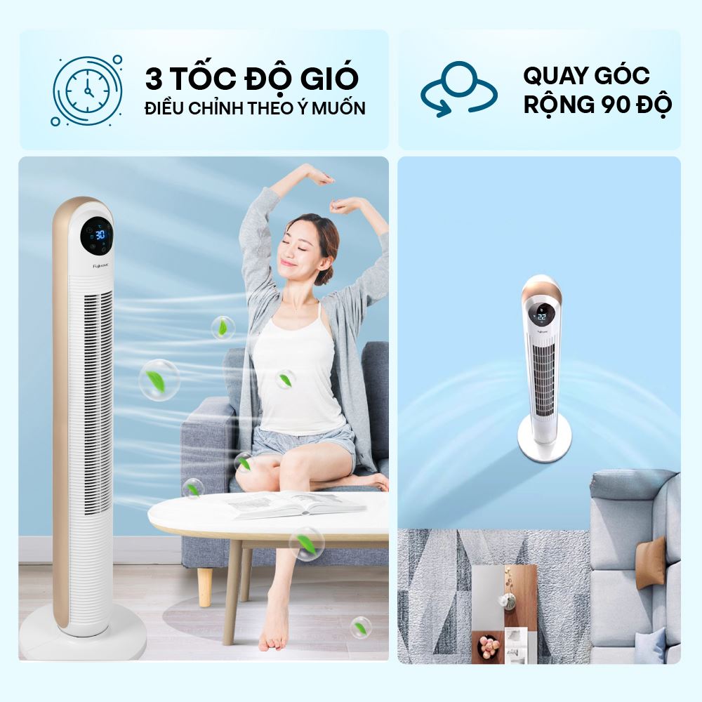 Quạt tháp điện tử Fujihome TF-13E