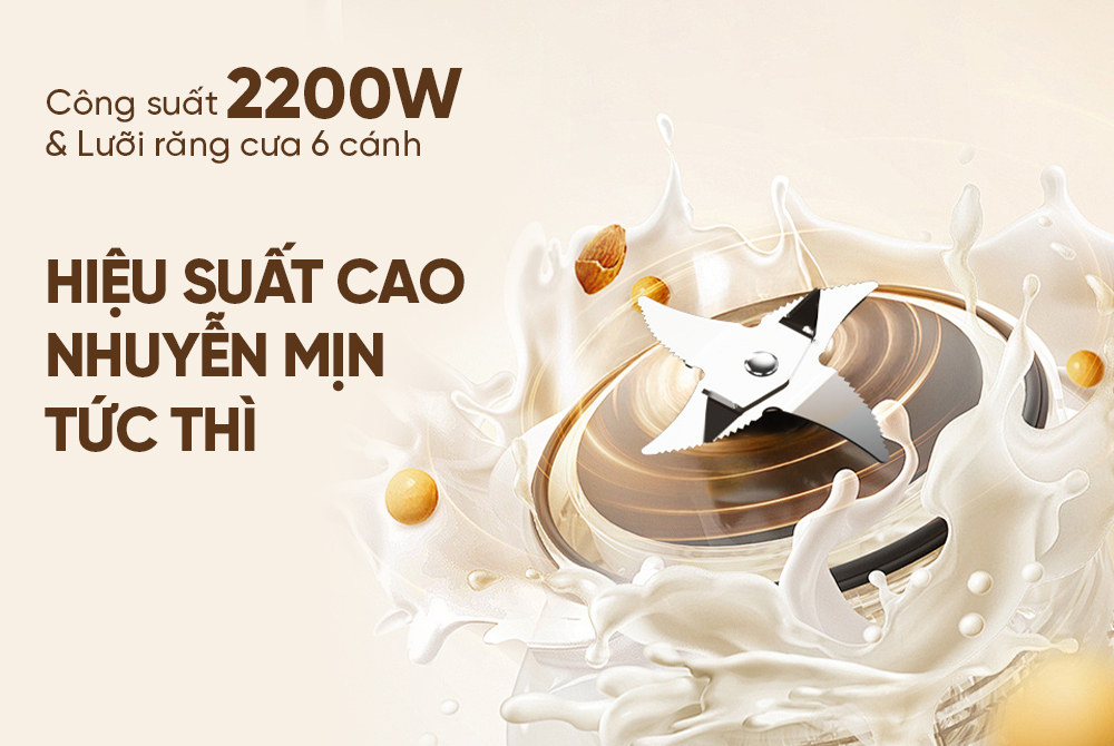 Máy làm sữa hạt đa năng SUNHOUSE MAMA SHD5268