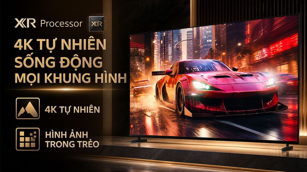 Google Tivi Sony 4K 85 inch K-85XR30M2