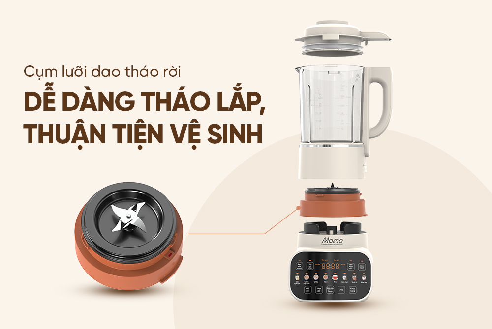 Máy làm sữa hạt đa năng SUNHOUSE MAMA SHD5268