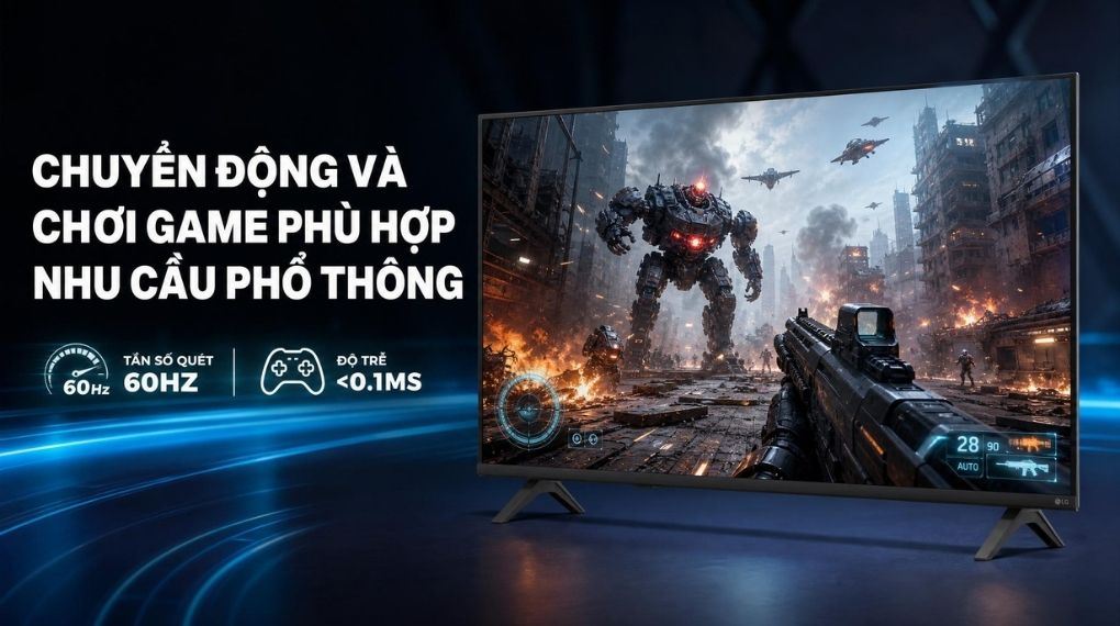 Smart Tivi LG AI 4K 43 inch 43NU855BPSA