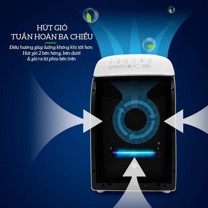 Máy lọc không khí 5 trong 1 Nagakawa NAG3501M