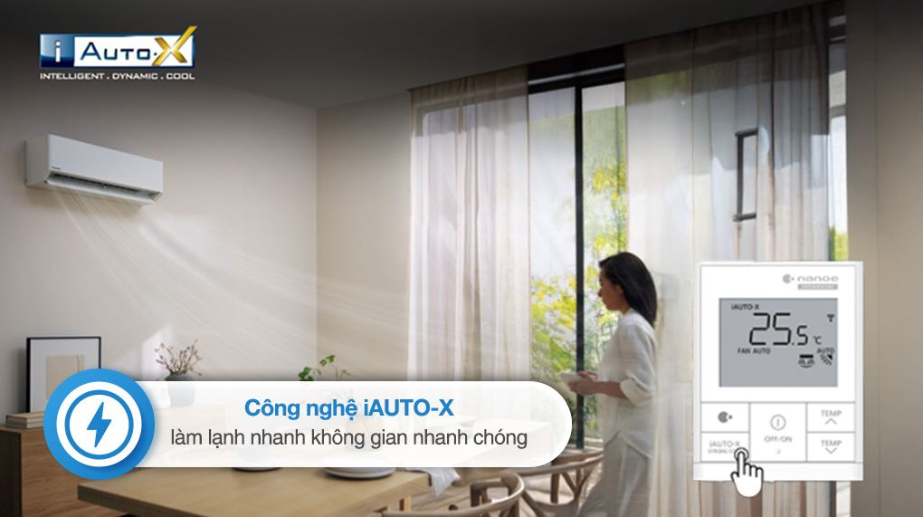 Điều hòa 2 chiều Panasonic Inverter 9.000BTU XZ9BKH-8