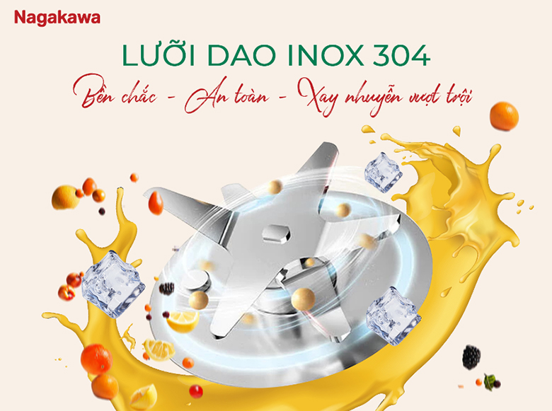 Máy xay sinh tố Nagakawa NEB3233