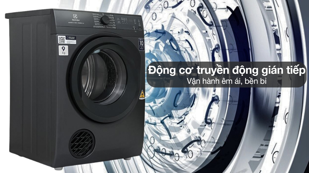Máy sấy quần áo thông hơi Electrolux UltimateCare 9 kg EDS904N3SC