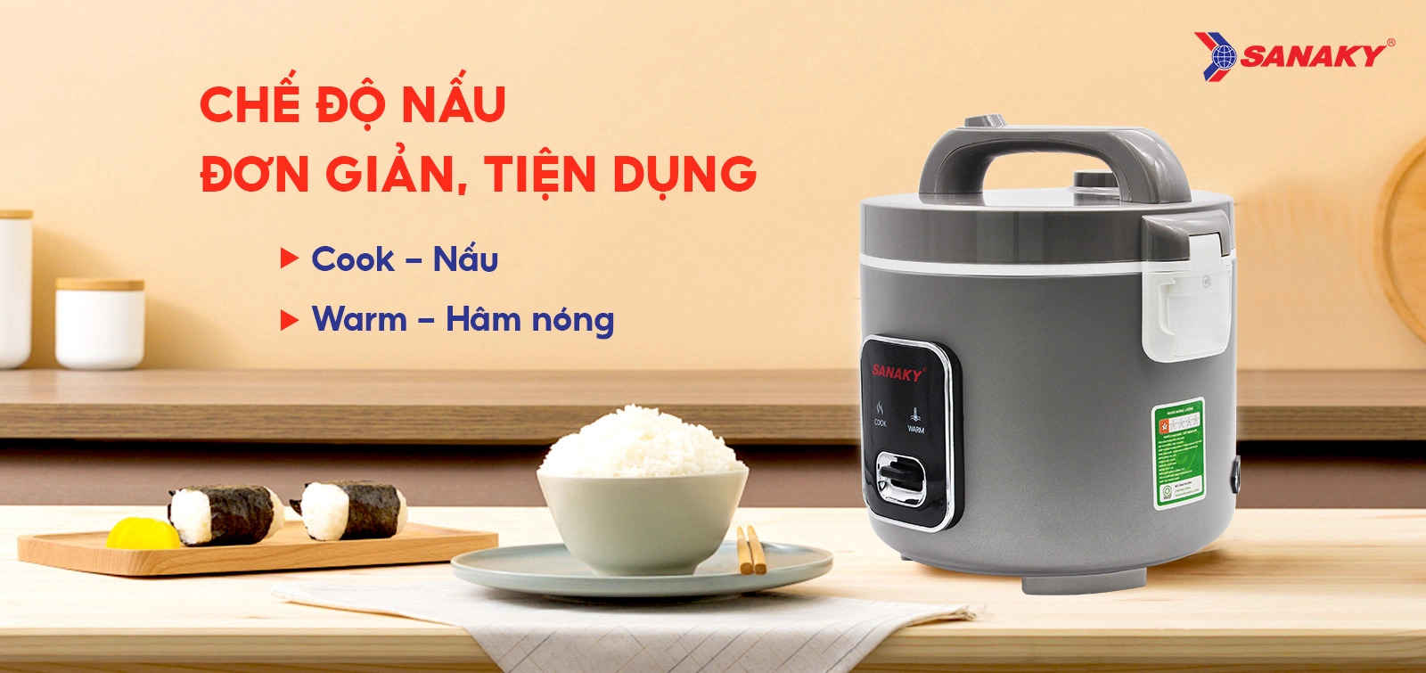Nồi cơm điện Sanaky SNK-183J24G