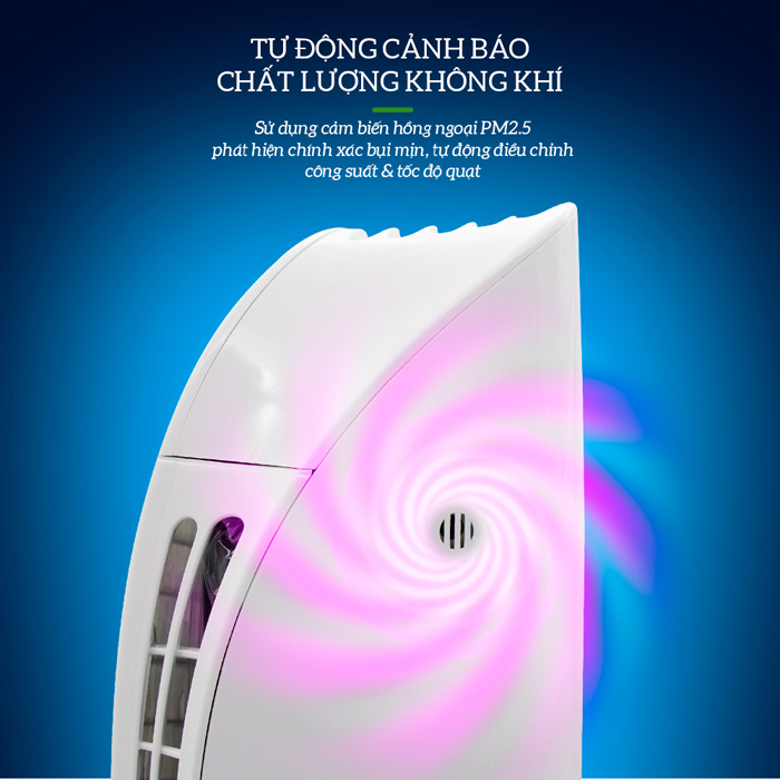 Máy lọc không khí 5 trong 1 Nagakawa NAG3501M