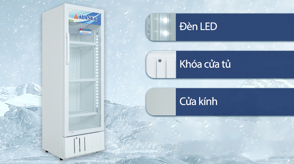 Tủ mát Alaska 300 lít LC455H