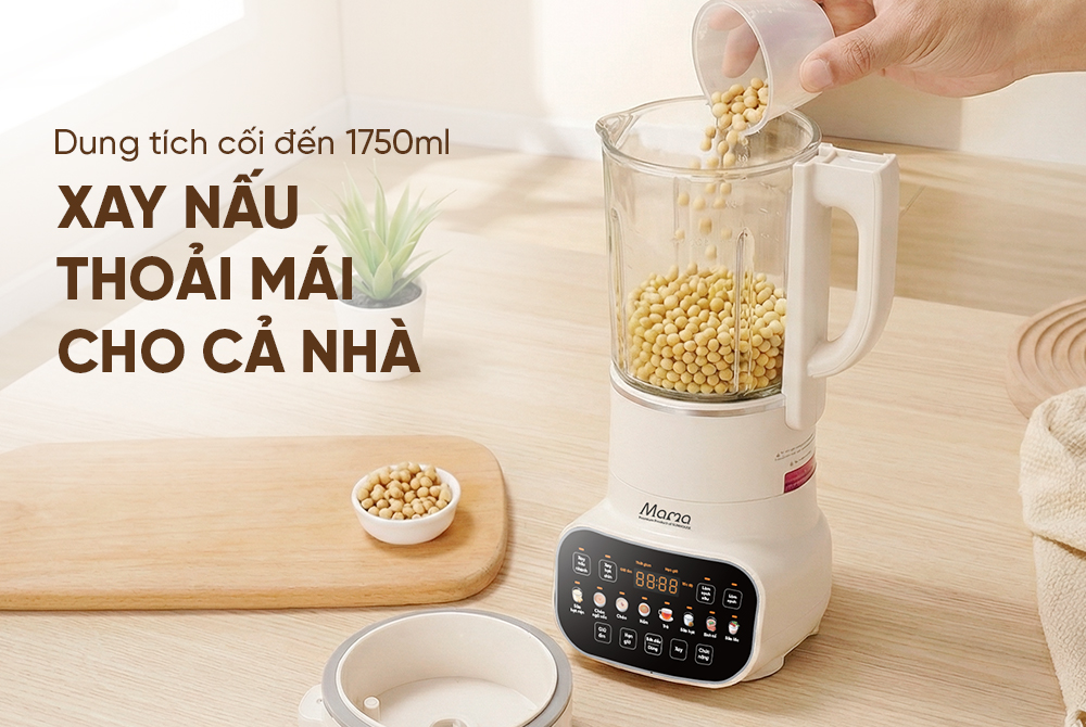 Máy làm sữa hạt đa năng SUNHOUSE MAMA SHD5268