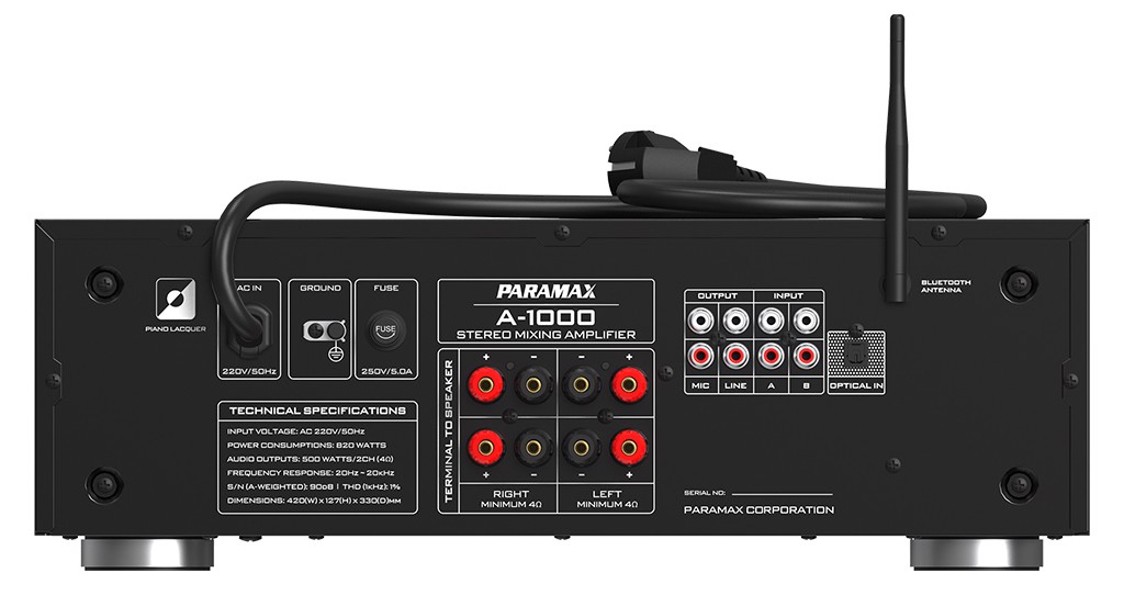 Combo Paramax (Amply + Loa) CBZ2000