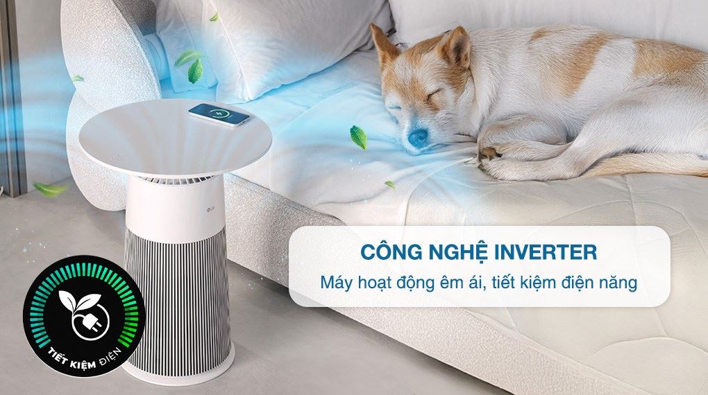 Máy lọc không khí LG PuriCare Aero Furniture 28W AS20GPBK0.ABAE