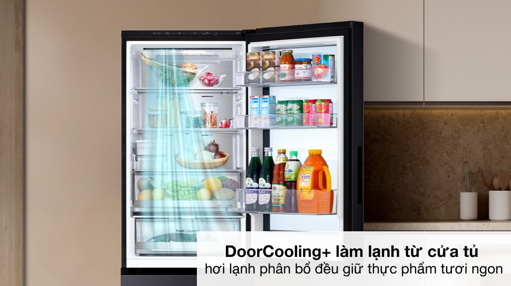 Tủ lạnh LG Inverter 340 lít InstaView LBB33BLMAI
