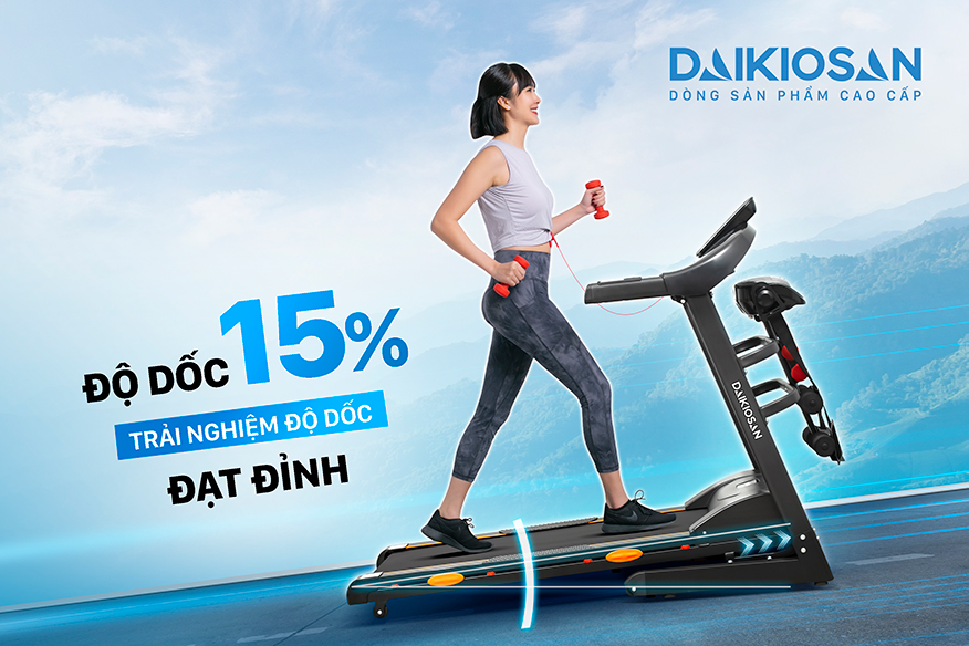 Máy chạy bộ Daikiosan DVCB00005
