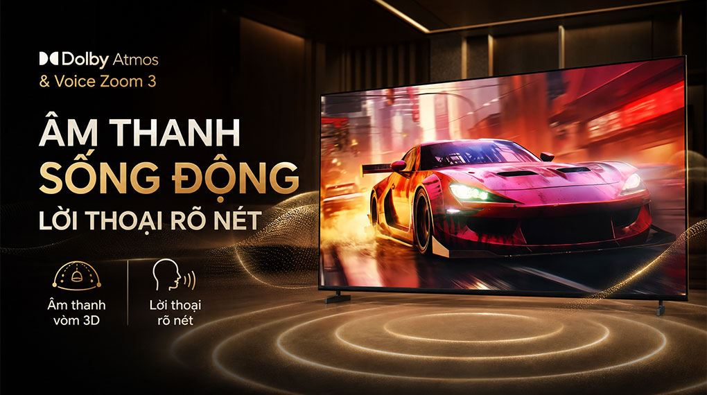 Google Tivi Sony 4K 85 inch K-85XR30M2
