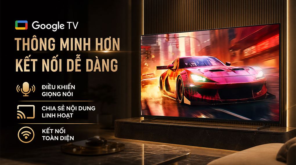 Google Tivi Sony 4K 85 inch K-85XR30M2