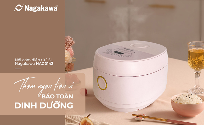 Nồi cơm điện tử Nagakawa NAG0142