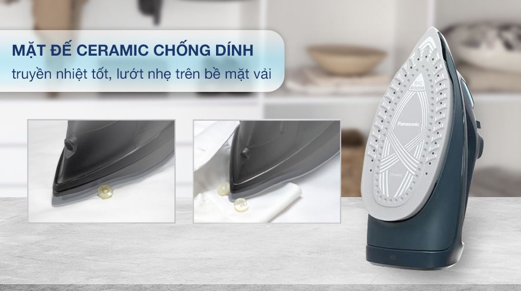 Bàn là hơi nước Panasonic 2400W NI-U450GRA