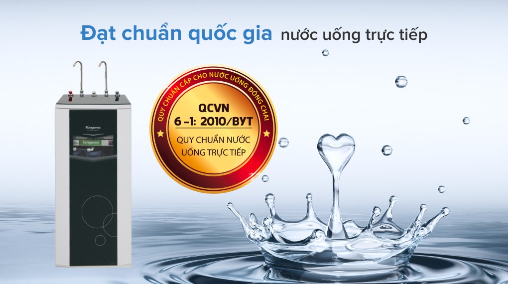 Máy lọc nước RO nóng nguội lạnh Kangaroo KG10A3 10 lõi