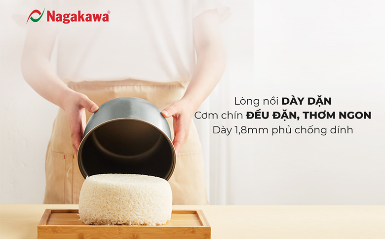 Nồi cơm điện tử Nagakawa NAG0142