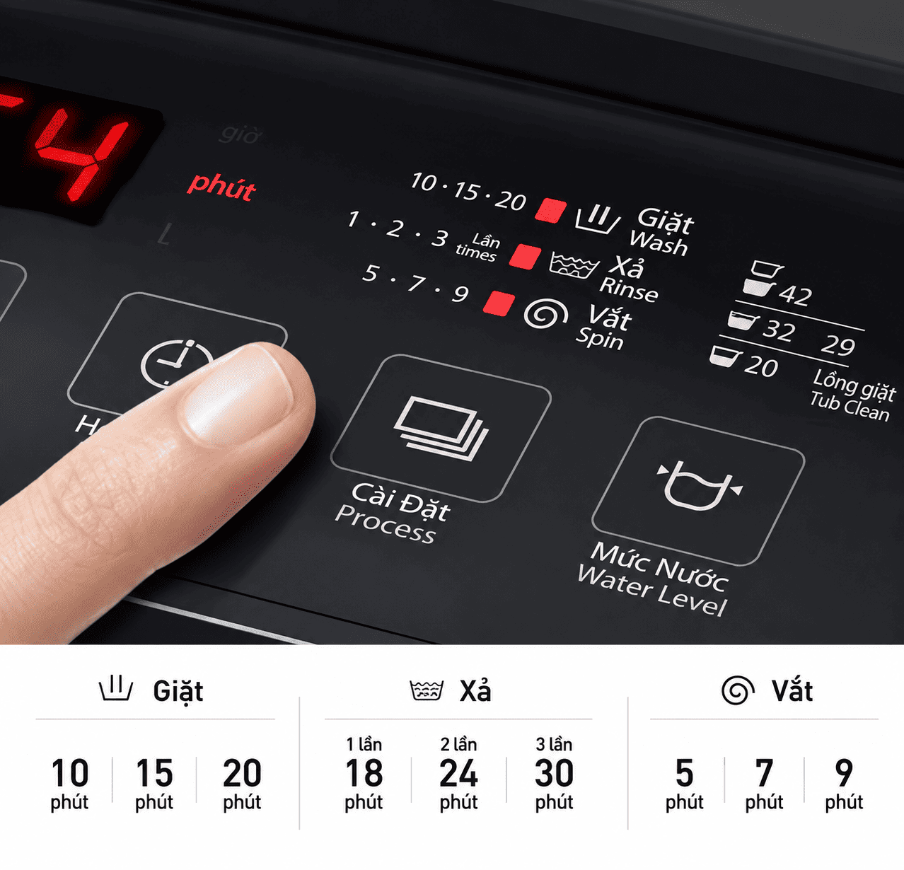 Máy giặt Panasonic 8.5 kg NA-F85S11BRV