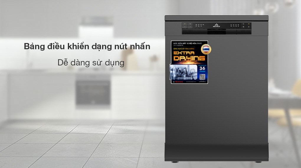 Máy bát chén độc lập Hòa Phát HDF1206EBB.TM