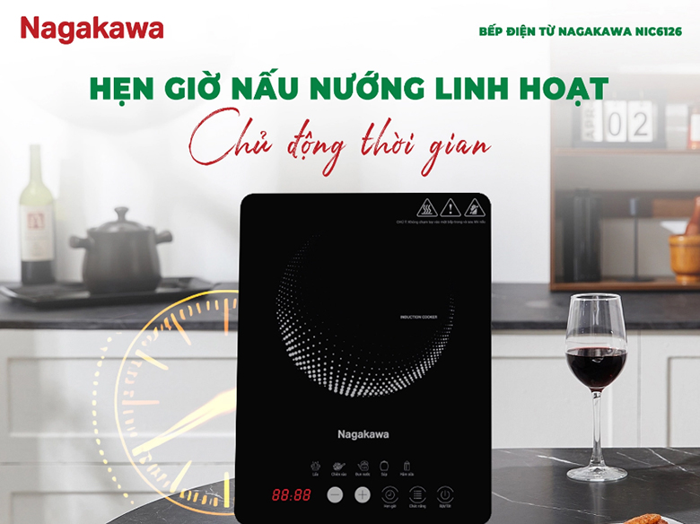 Bếp từ Nagakawa NIC6126