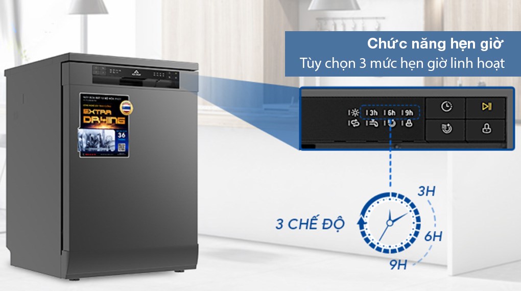 Máy bát chén độc lập Hòa Phát HDF1206EBB.TM