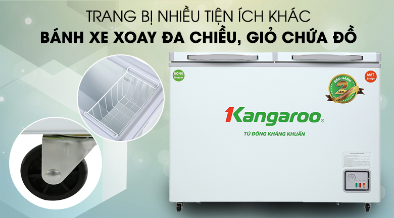Tủ đông Kangaroo 192 lít KG266NC2