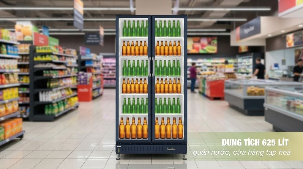 Tủ mát AQUA 625 lít AQS-AF760H