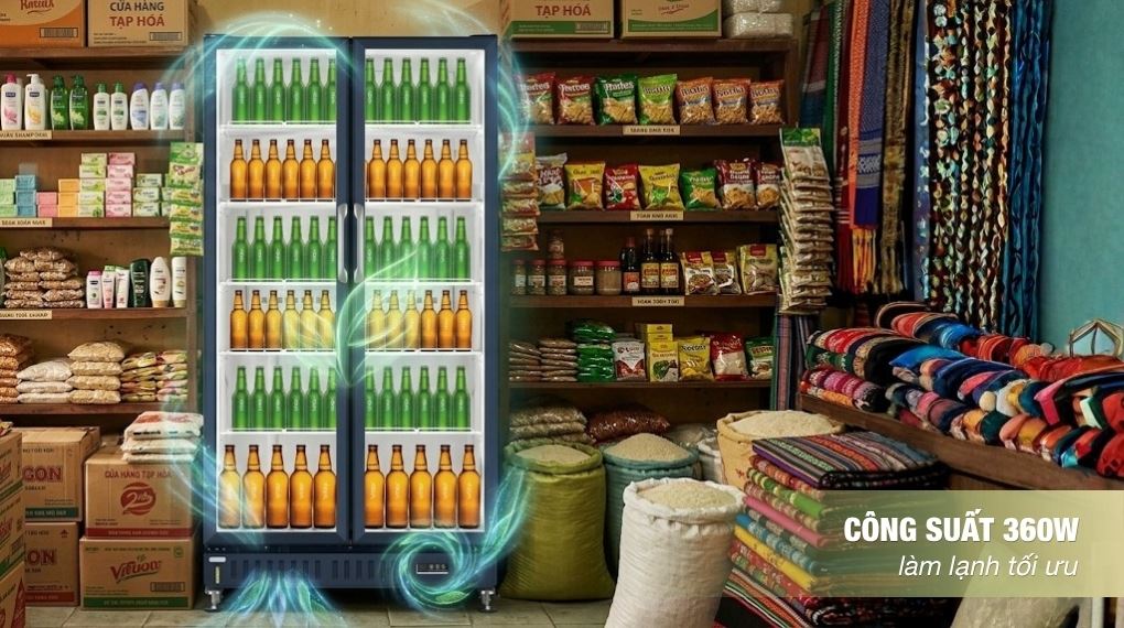 Tủ mát AQUA 625 lít AQS-AF760H