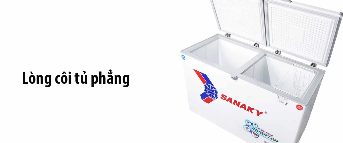 Tủ Đông Sanaky Inverter 260 Lít VH3699W3