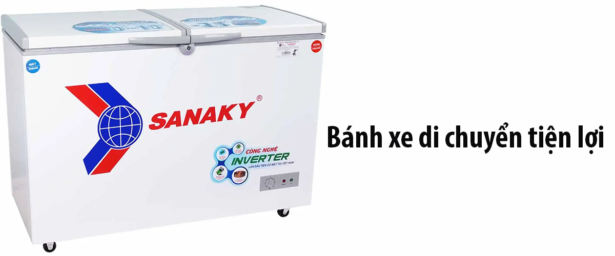 Tủ Đông Sanaky Inverter 260 Lít VH3699W3
