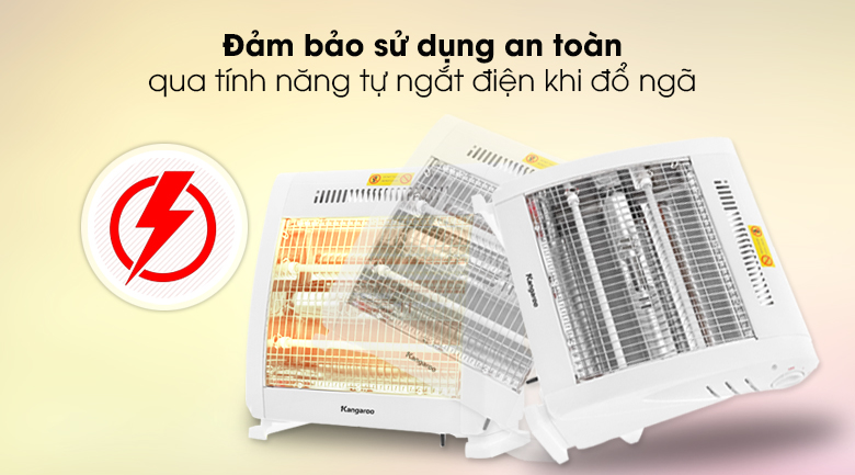 Đèn sưởi halogen Kangaroo KG1016C