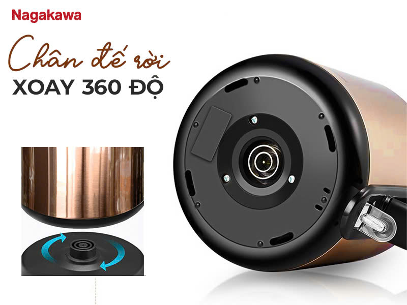 Ấm siêu tốc Nagakawa NKT2626