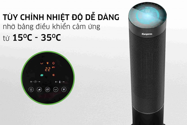 Máy sưởi Kangaroo KGFH08