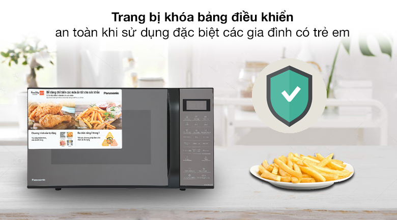 Lò vi sóng có nướng Panasonic 27 lít NN-CT66MBYUE