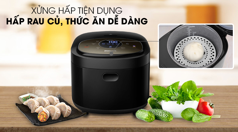 Nồi cơm cao tần Philips 1.5 lít HD4528