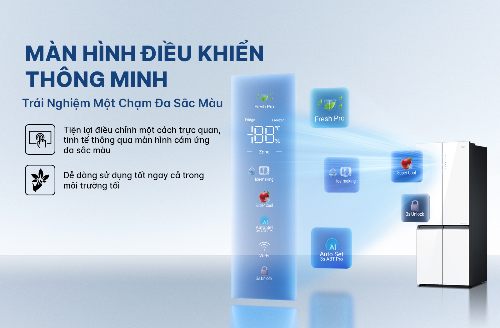 Tủ lạnh Aqua Inverter AQR-M600XA(GC)