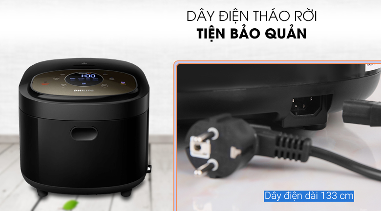 Nồi cơm cao tần Philips 1.5 lít HD4528